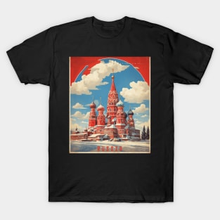 Nizhegorodskaya Yarmarka Russia Vintage Tourism Poster T-Shirt